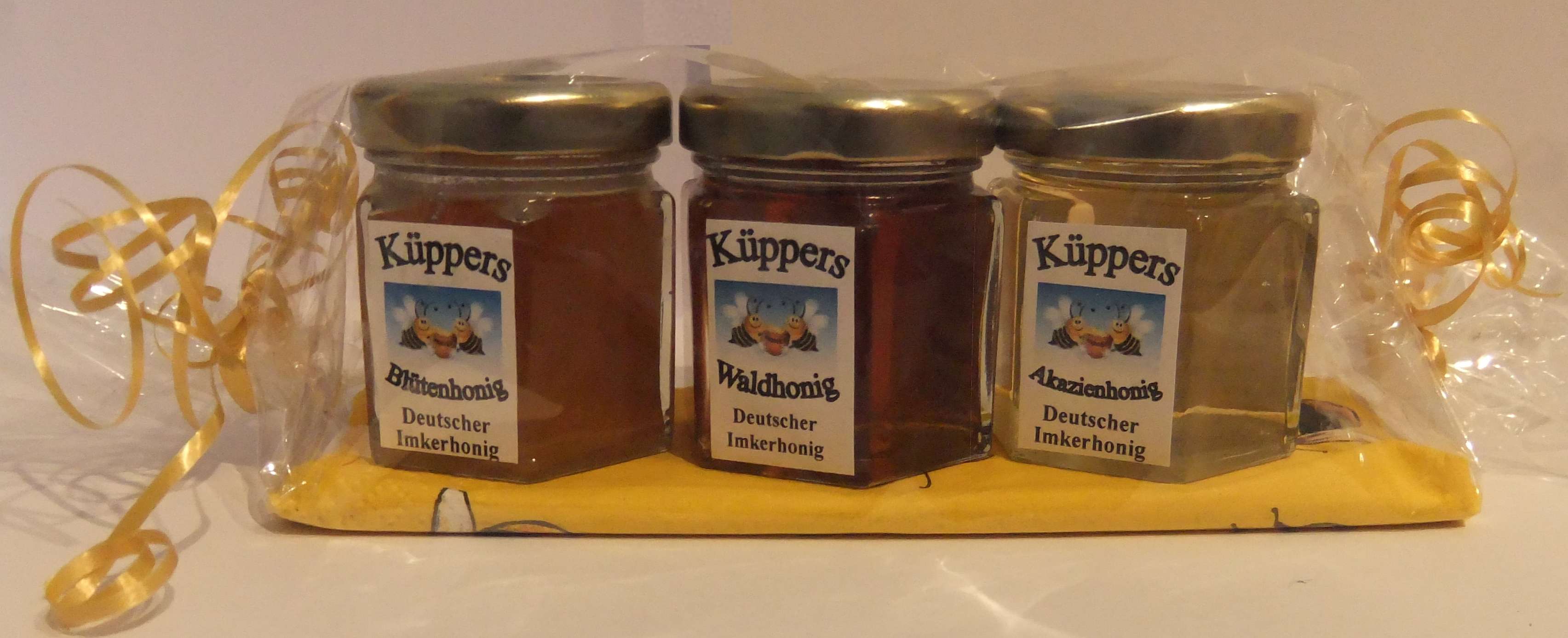 Set mit 3 verschiedenen Imkerhonigen