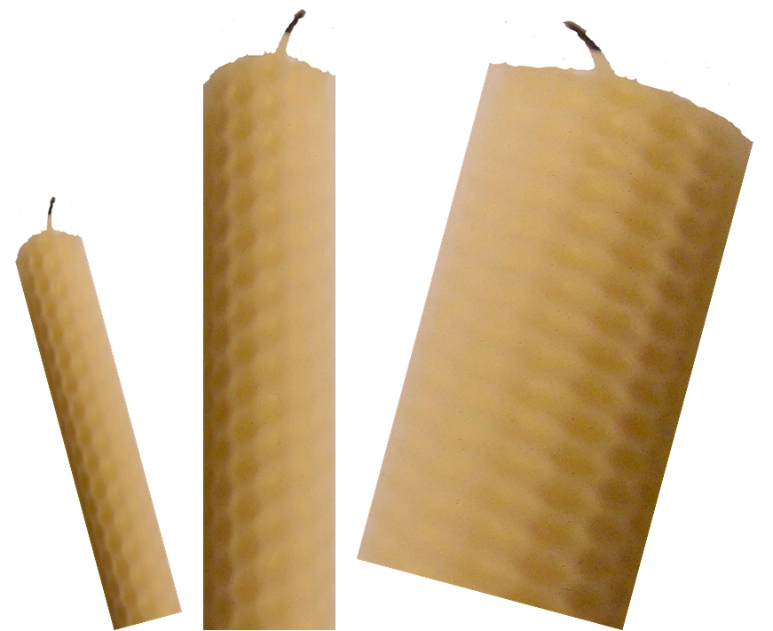 Bienenwachskerzen aus echtem Bienenwachs