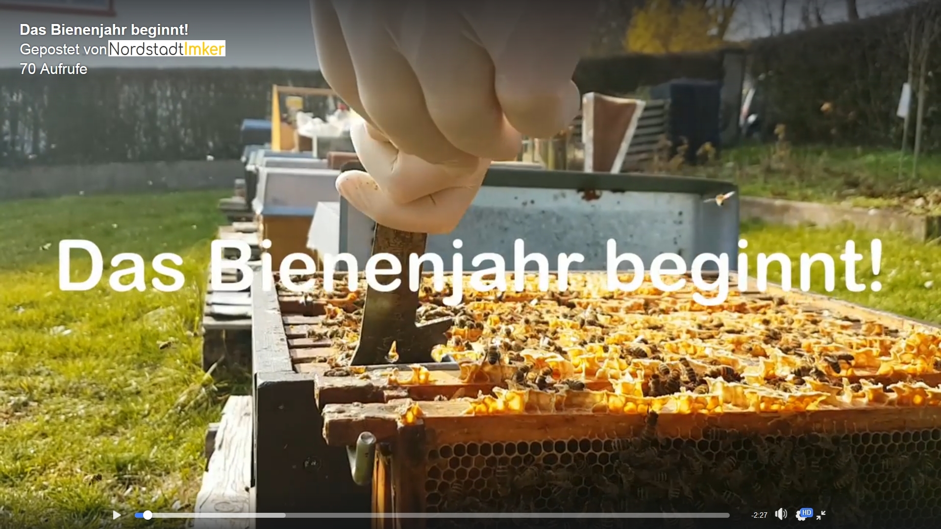 NordstadtImker: Futterkontrolle im Frühjahr