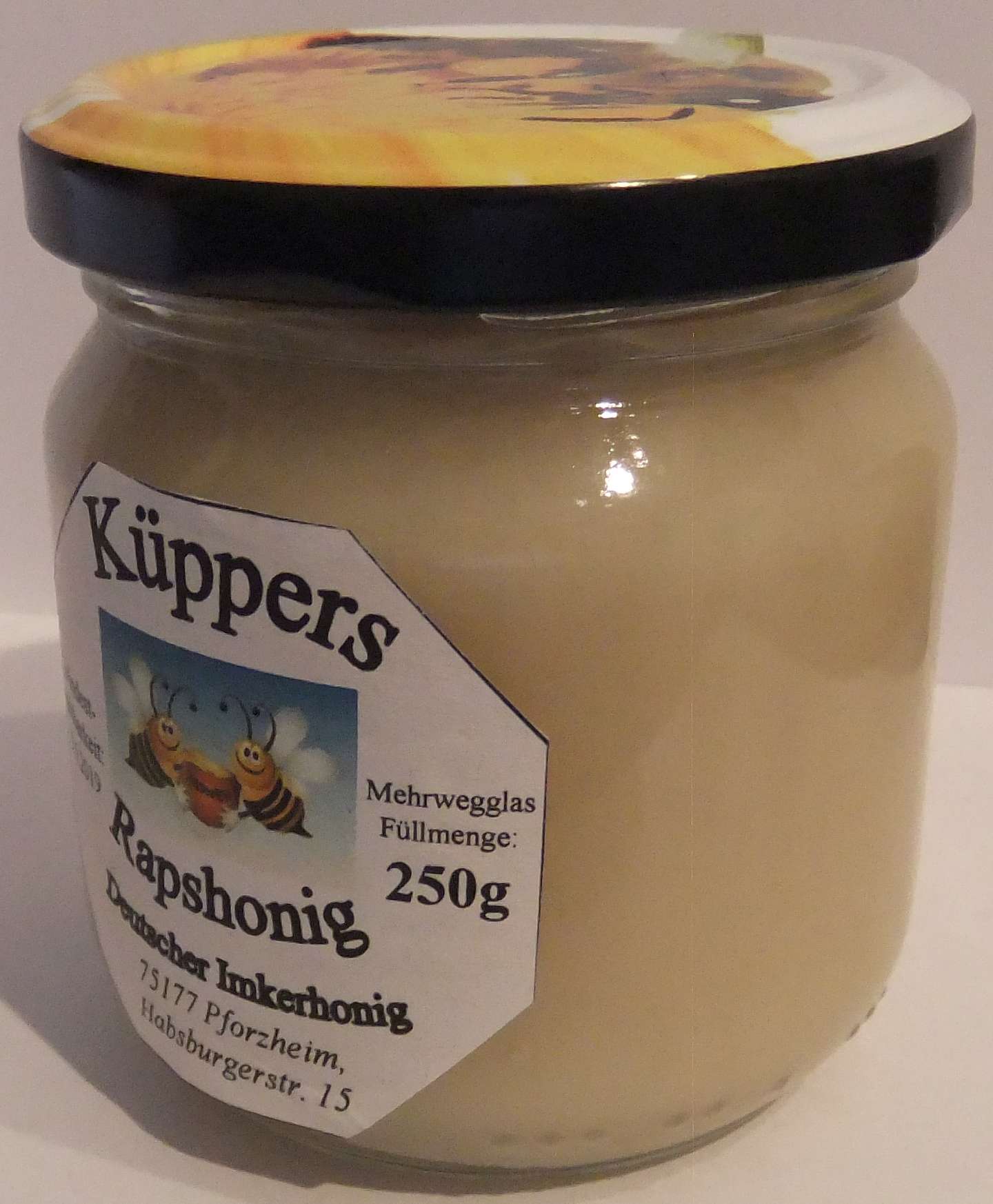 Deutscher
Imkerhonig:
Rapshonig