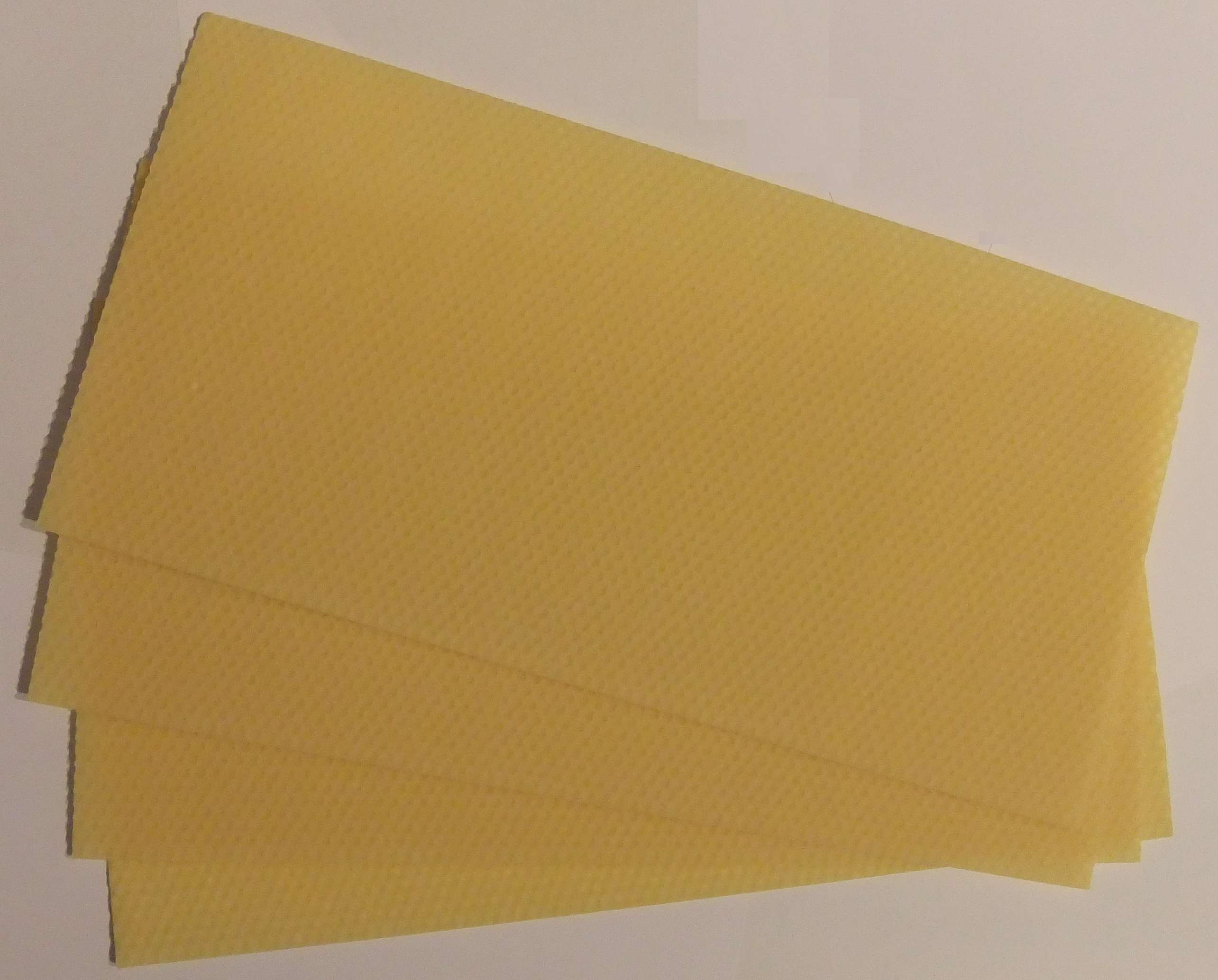 Wachsplatten aus echtem Bienenwachs