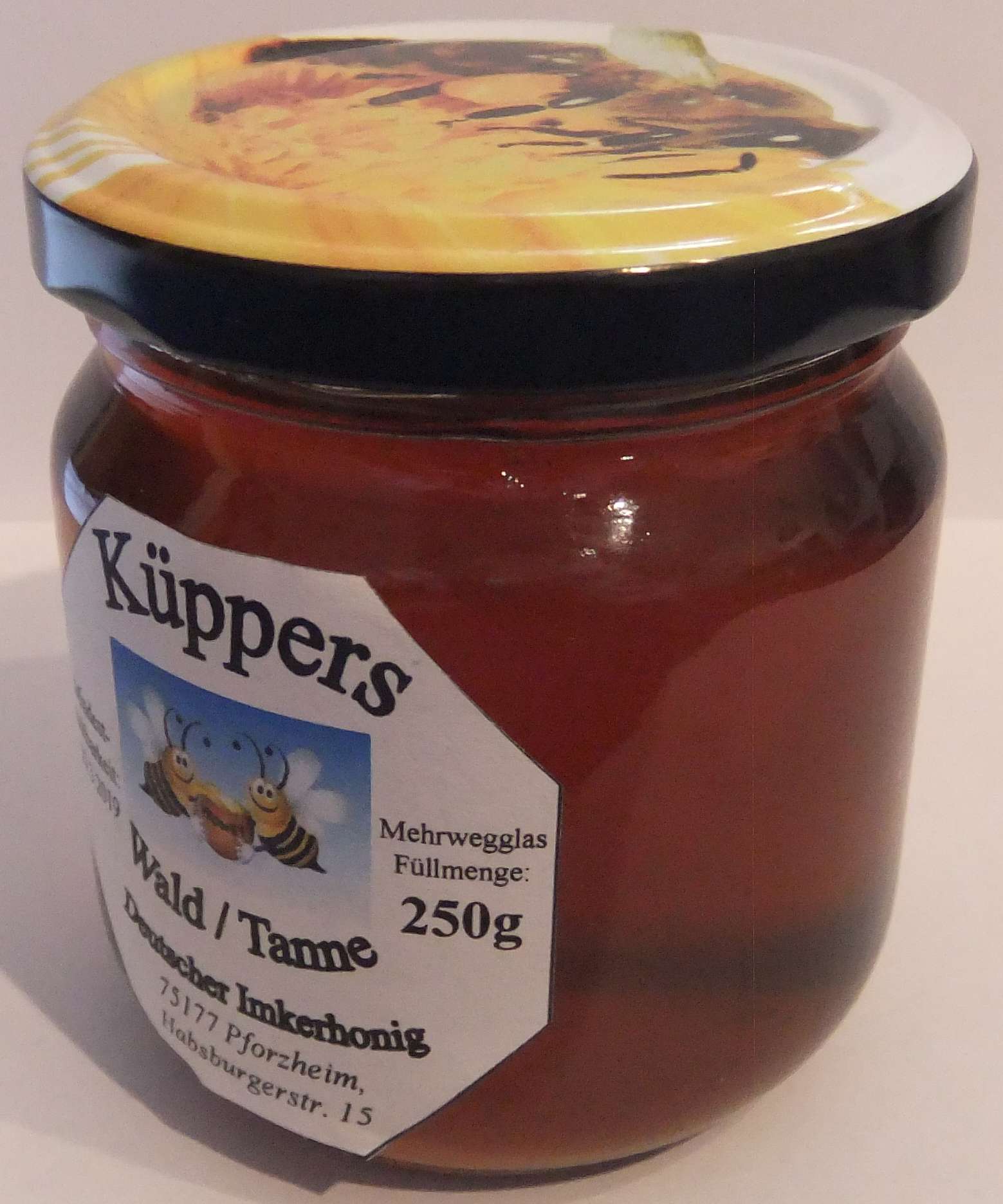 Deutscher
Imkerhonig:
Wald-/
Tannenhonig