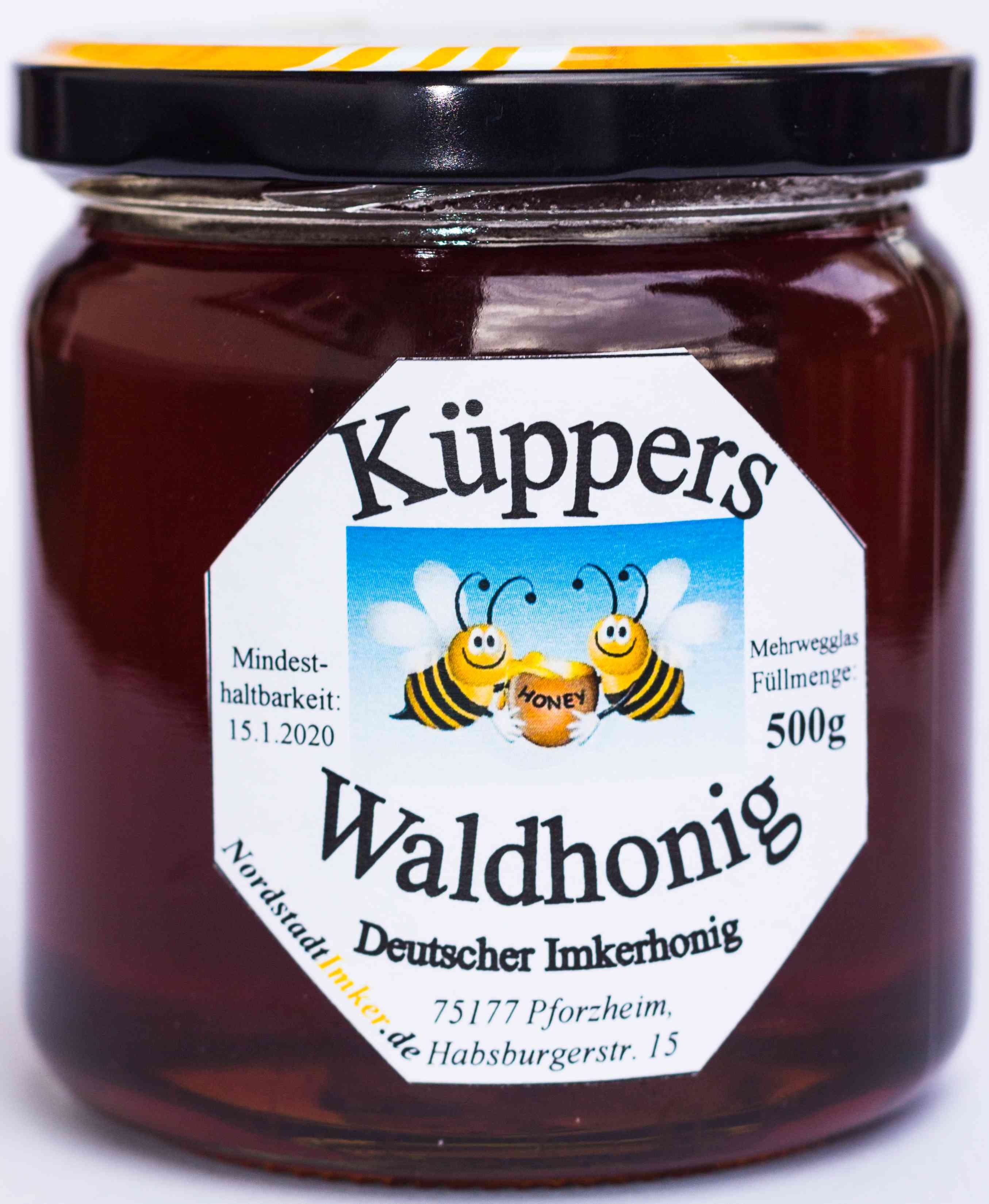 Deutscher Imkerhonig:
Waldhonig